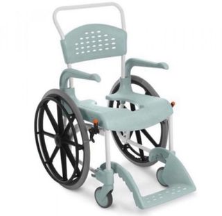 Silla ruedas ducha y wc Etac Clean autopropulsable