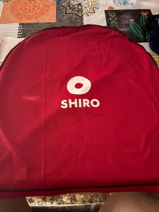 Casco Moto SHIRO Blanco y Gris