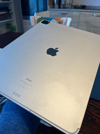 iPad Pro 12.9 Plata y Blanco