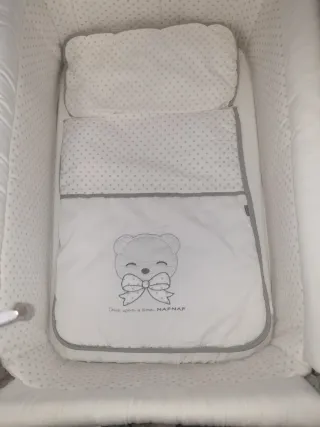 Mini cuna Naf, Nacional, con 2 colchones