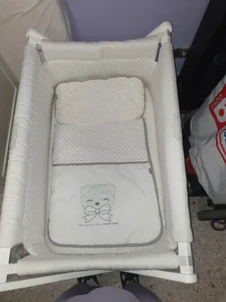 Mini cuna Naf, Nacional, con 2 colchones