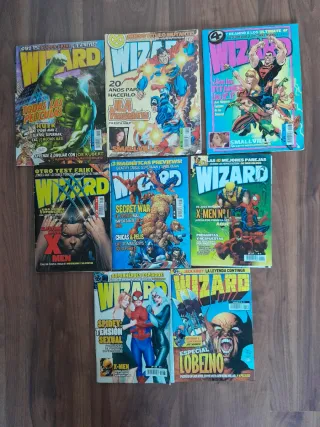 Lote Revista Wizard Cómics
