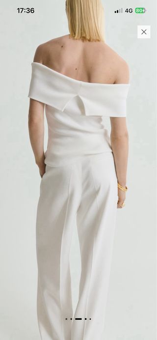 Top palabra de honor blanco