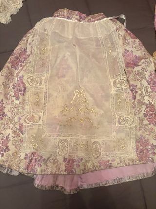 Traje Fallera Niña Siglo XVIII