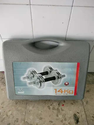 Maletín Pesas 14Kg