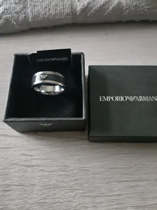 Anillo Emporio Armani Talla 21
