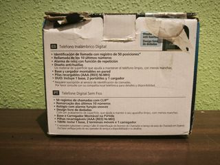 Panasonic KX-TG1612 Twin/Duo Teléfono Inalámbrico