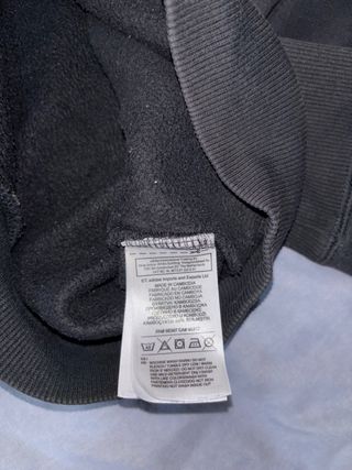 Chaqueta Adidas Negra con Cremallera