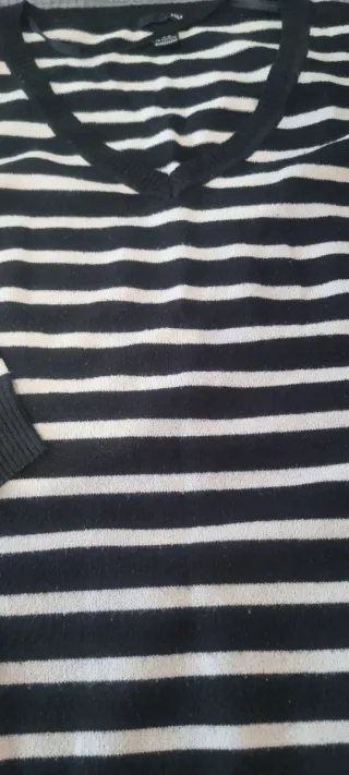 Jersey rayas blanco y negro