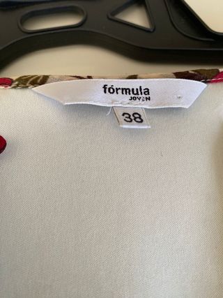 Vestido estampado flores Fórmula Joven