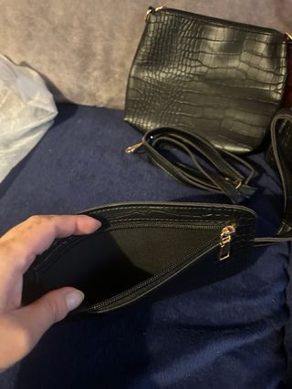 Set di borse nere nuove