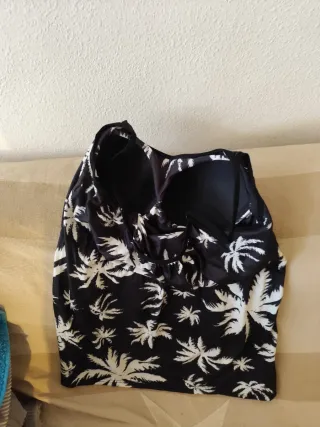 Camiseta mujer palmeras