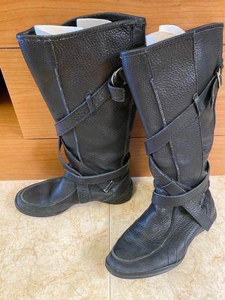 Botas Puma Piel Negras Talla 37