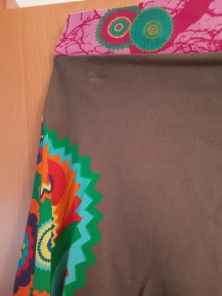 Falda Desigual Hippie Talla S