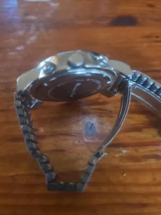 Reloj Massimo Dutti Negro/Plateado