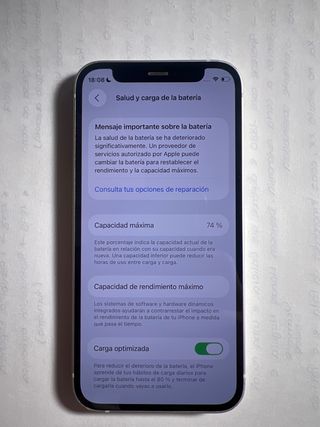 iPhone 12 mini bianco