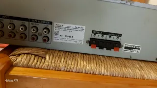 Amplificador Sony TA-AX310 Plata