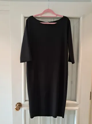 Traje negro para mantilla