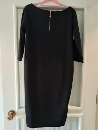 Traje negro para mantilla