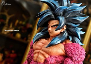 Figura Goku SSJ4 1/4 Buu Studio Base