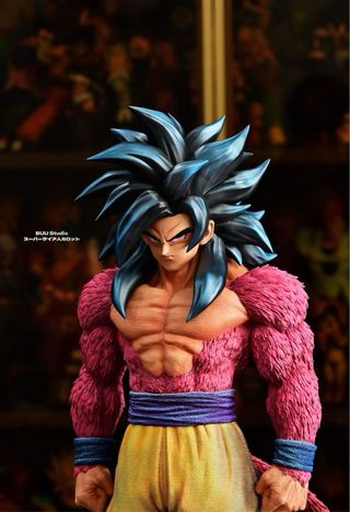 Figura Goku SSJ4 1/4 Buu Studio Base