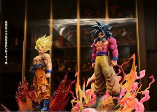 Figura Goku SSJ4 1/4 Buu Studio Base
