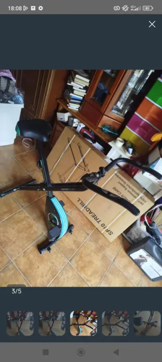 Lote 3 máquinas fitness