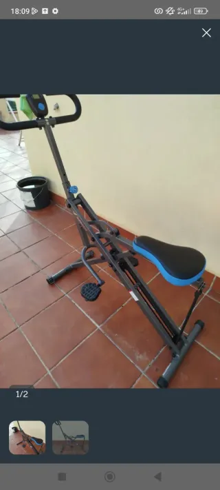 Lote 3 máquinas fitness