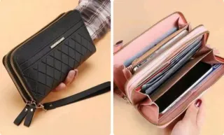 Portafoglio donna nero