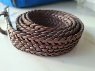 Cinturón Pedro del Hierro Cuero Trenzado