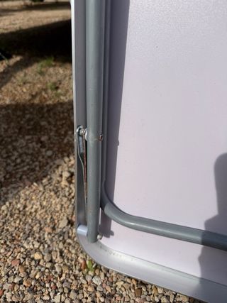 Mesa plegable madera y metal