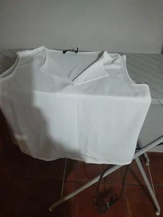 Lote 3 camicie bianche ricamate