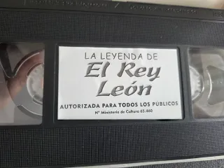 Lote 6 VHS Clásicos Infantiles Disney Español