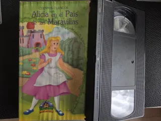 Lote 6 VHS Clásicos Infantiles Disney Español
