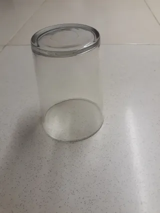 Vasos de sidra de cristal