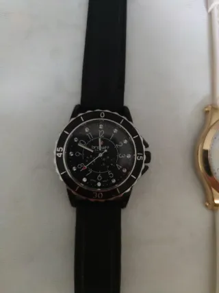 Relojes Brenatt Negro y Beige