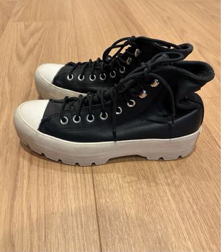 Converse Piel Negra Mujer Botas