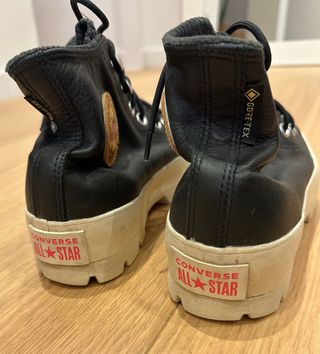 Converse Piel Negra Mujer Botas