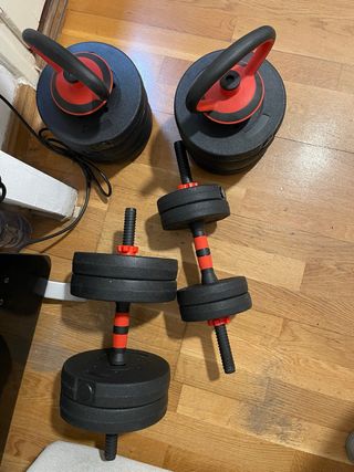 Kit de pesas ajustables