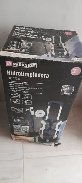 Hidrolimpiadora Parkside nueva sin usar