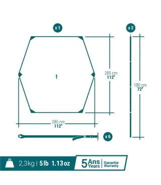 Lona Toldo Impermeable Camping