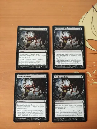Mtg Producir Asfixia x4
