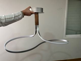 Lámpara de techo moderna diseño curvo