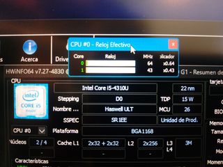 HP ELITEBOOK CORE I5 VPRO-8GB RAM-SSD 256GB-14"