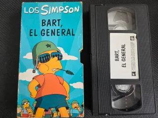 Lote 4 VHS Asterix y Los Simpson