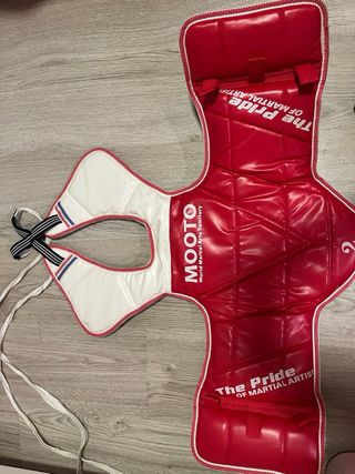 Zapatillas Taekwondo Blancas y Doradas