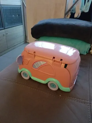 Juguete Coche Rosa con Accesorios