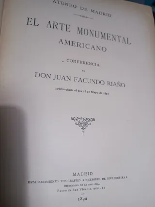 Conferencias Ateneo Madrid América Magallanes 1892