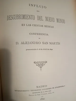 Conferencias Ateneo Madrid América Magallanes 1892