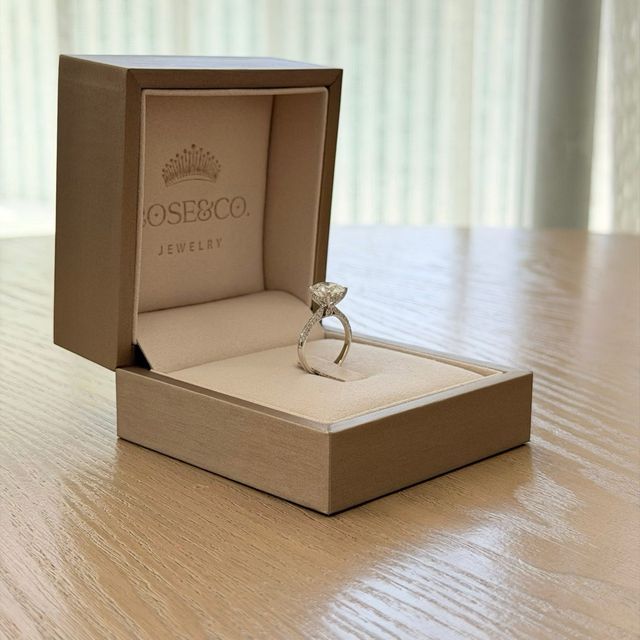 Anillo Rose & Co. Diamante 3.32ct Halo